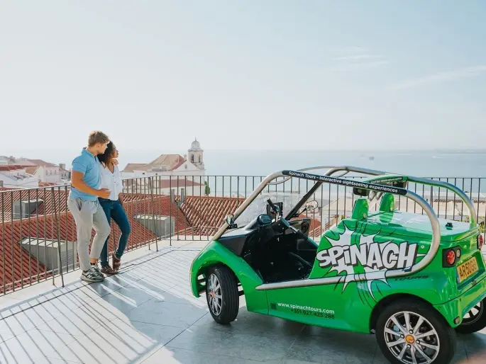 Tour of Self-Drive Electric Car Tour in Lisbon