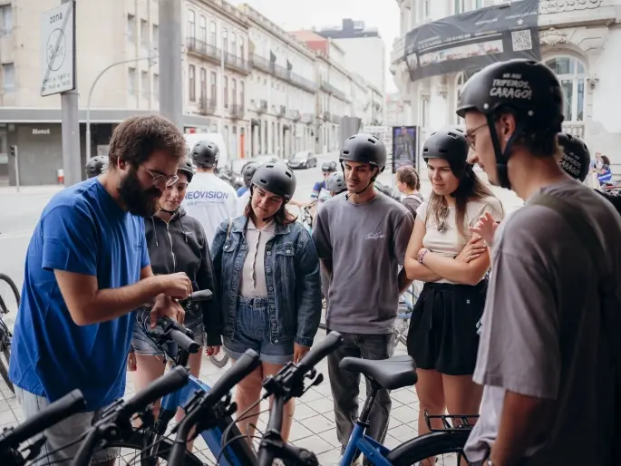Tour of E-bike Rental Porto