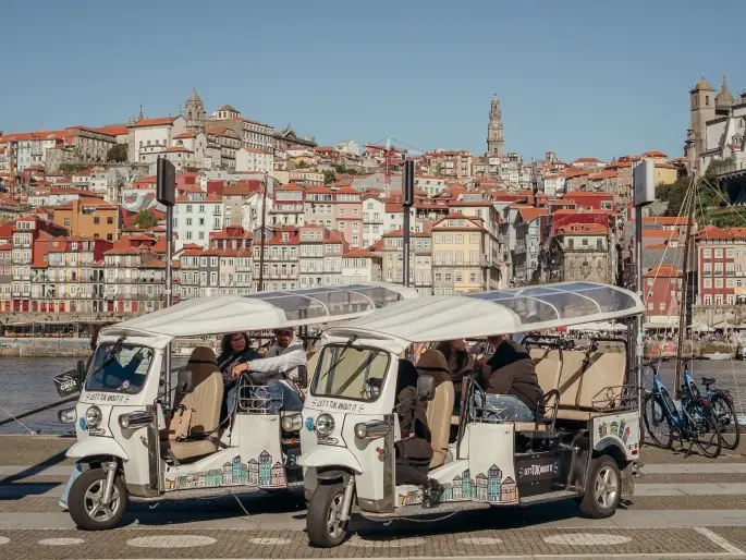 Tour of Porto Highlights by Tuk Tuk