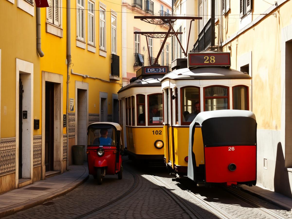 Siga o Elétrico 28